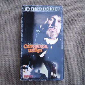 Conqueror Worm Vincent Price Collection VHS Tape 1968